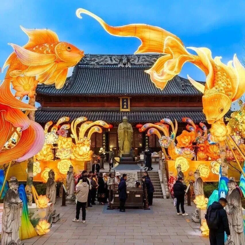 第40届秦淮灯会丨大成殿展区