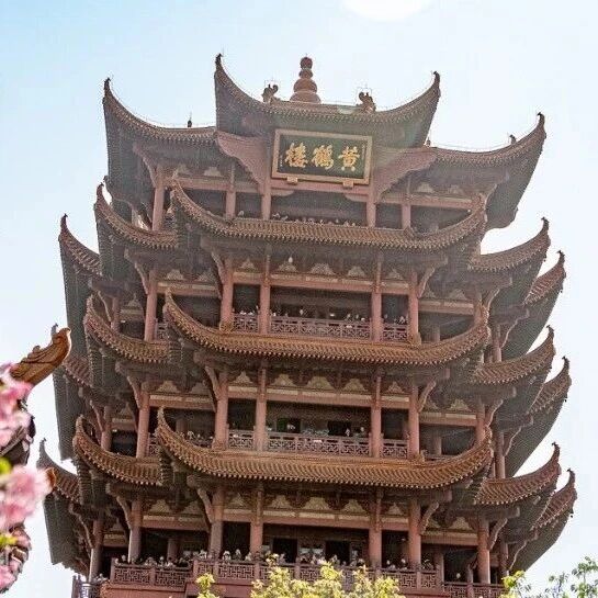 春满黄鹤楼,仙子踏花来|清明游园正当时