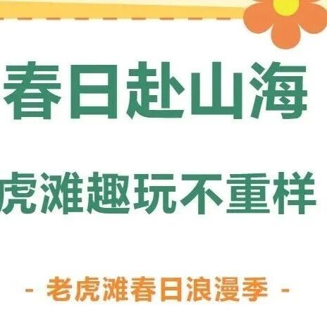 春日赴山海,虎滩趣玩不重样!