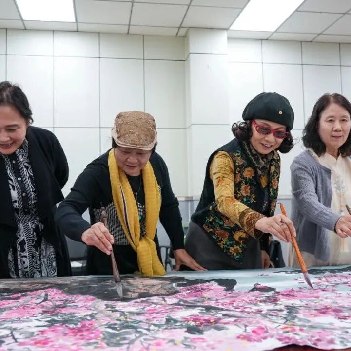 画笔留住春色 镜头定格水岸 | 中国女画家协会诗社与中国女摄影家协会走进东湖北小河采风