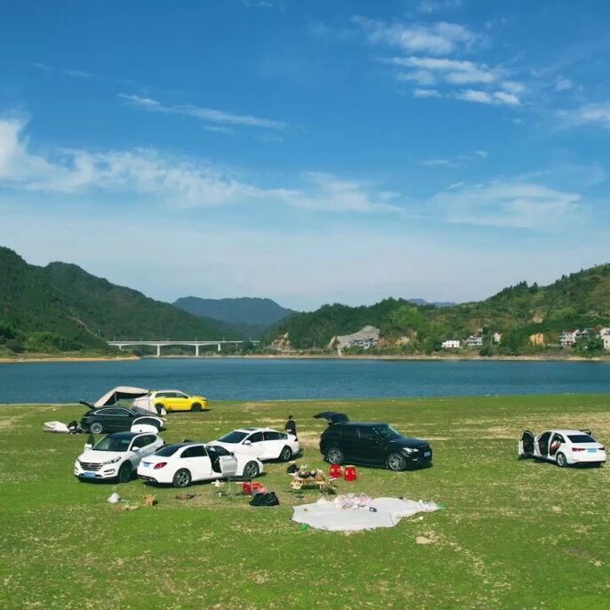 千岛湖露营季 | 开往春天的列车,在文昌富山村等你