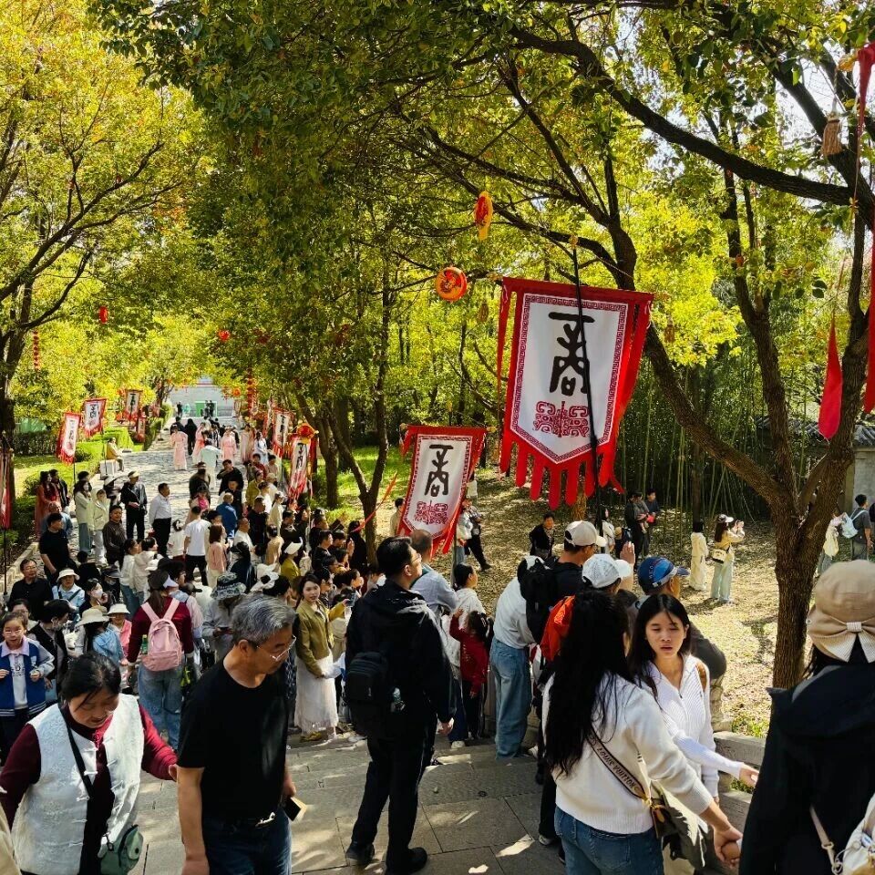 不妨游衍忘归|清明好天气,微山湖人气满格!
