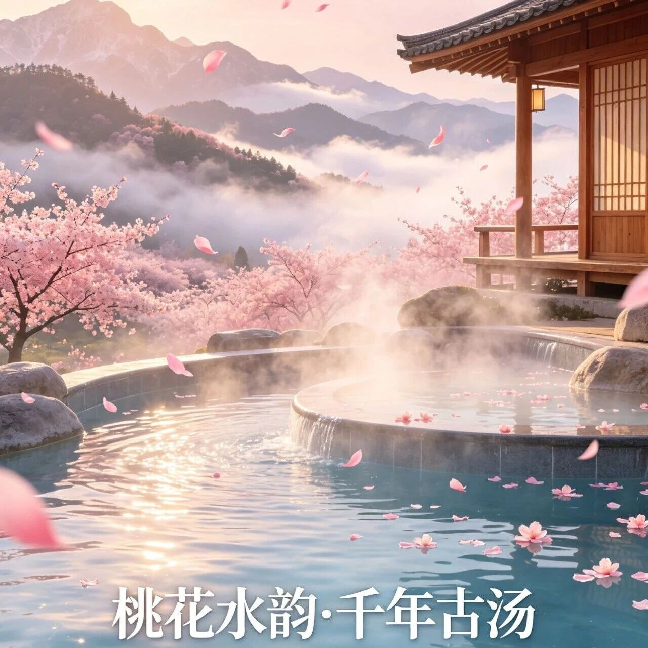 桃花水韵 · 千年古汤 太白山素人体验官招募正式启动