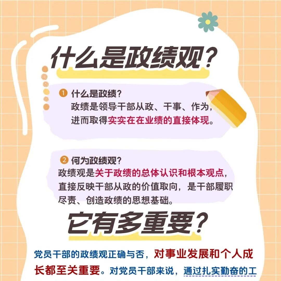 什么叫政绩观?政绩观正确有多重要?一次性弄通搞懂!