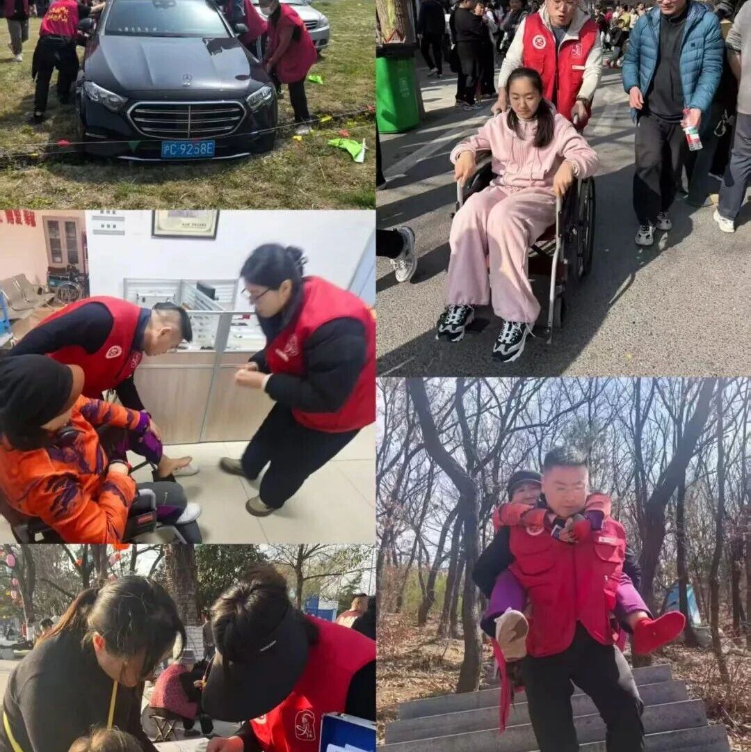花果山四月志愿行:暖心服务绘就春日文明画卷