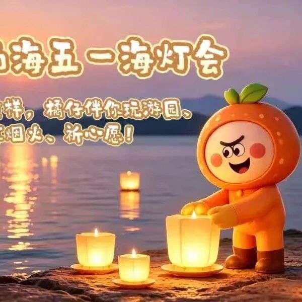 庐山西海五一海灯会|嗨玩不重样,橘仔伴你玩游园、享烟火、祈心愿
