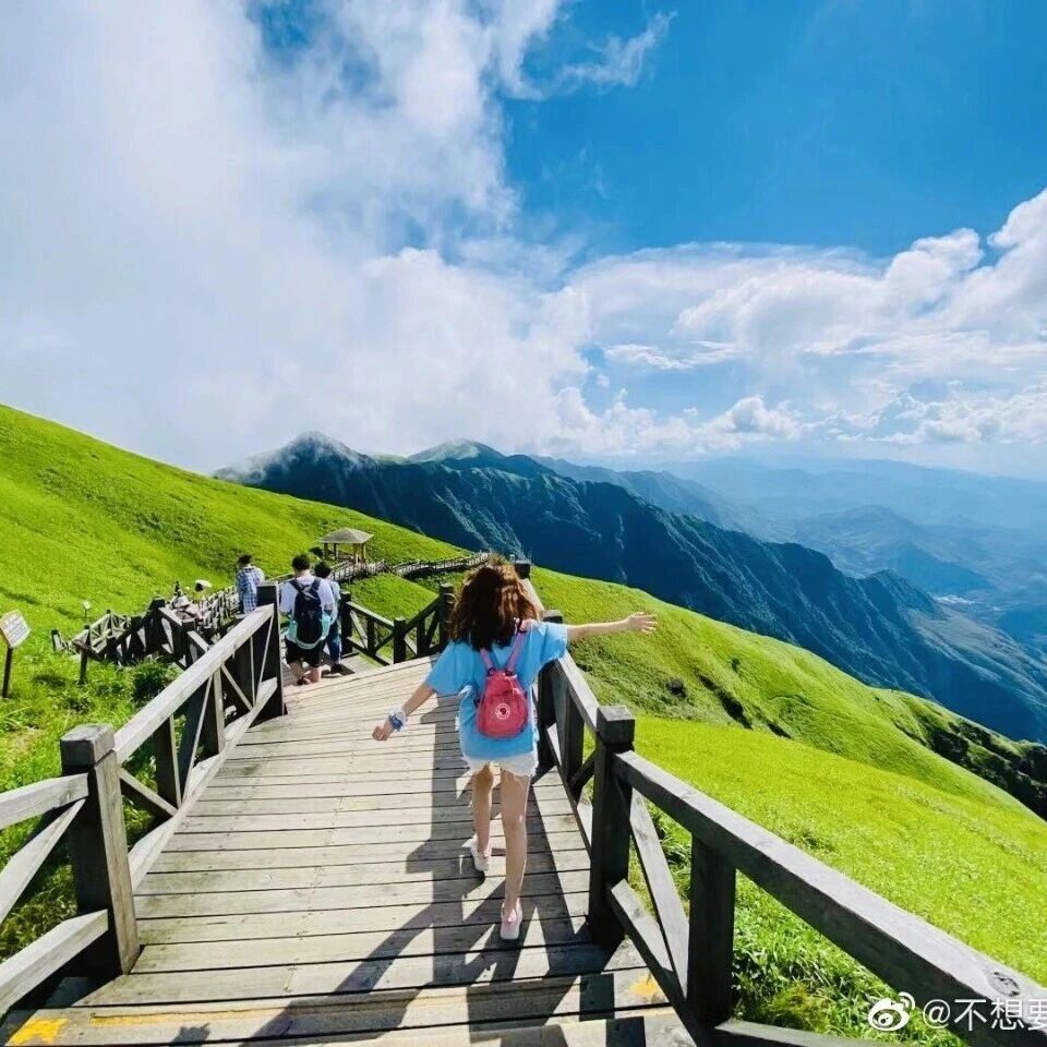 五一来武功山,这样玩,过瘾!
