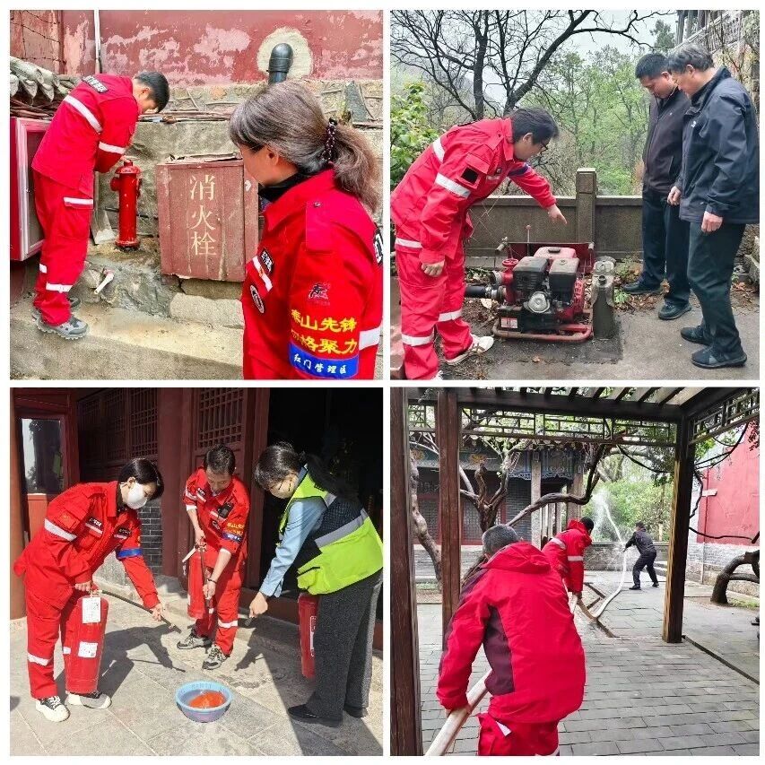 红门管理区:护文物保安全 优环境迎高峰