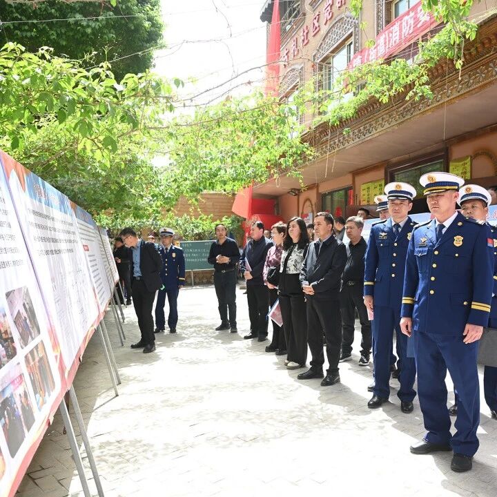 实地观摩+模拟演练!喀什这场消防现场会干货满满