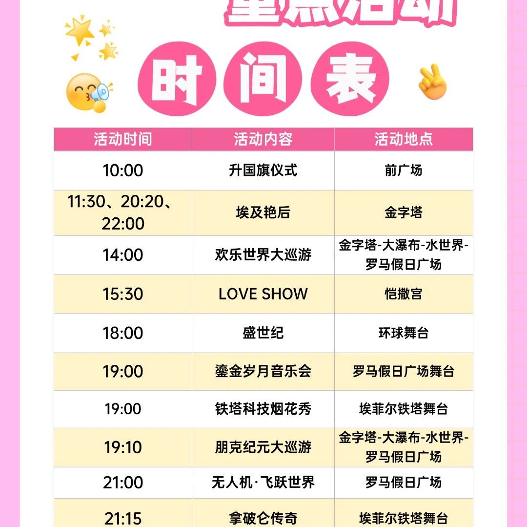 超精华!五一保姆级游玩攻略看这篇就够了!