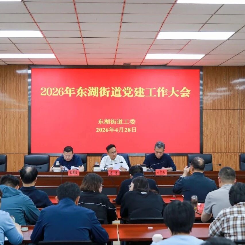 东湖街道召开2026年党建工作大会