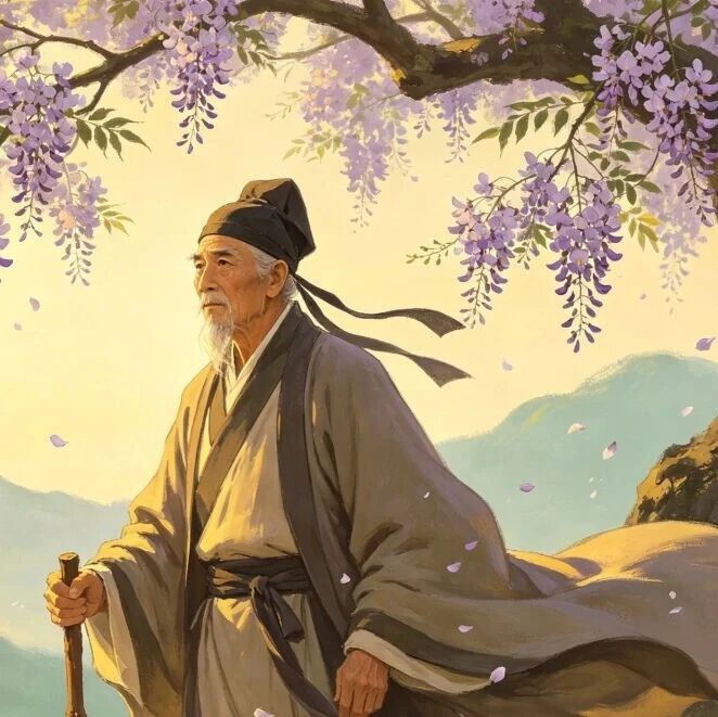 一树楝花,为何成了陆游晚年的精神归处?