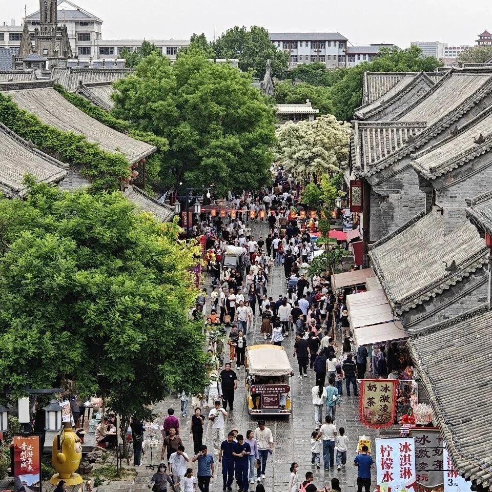 五一假期,游青州古城,与千年时光撞个满怀