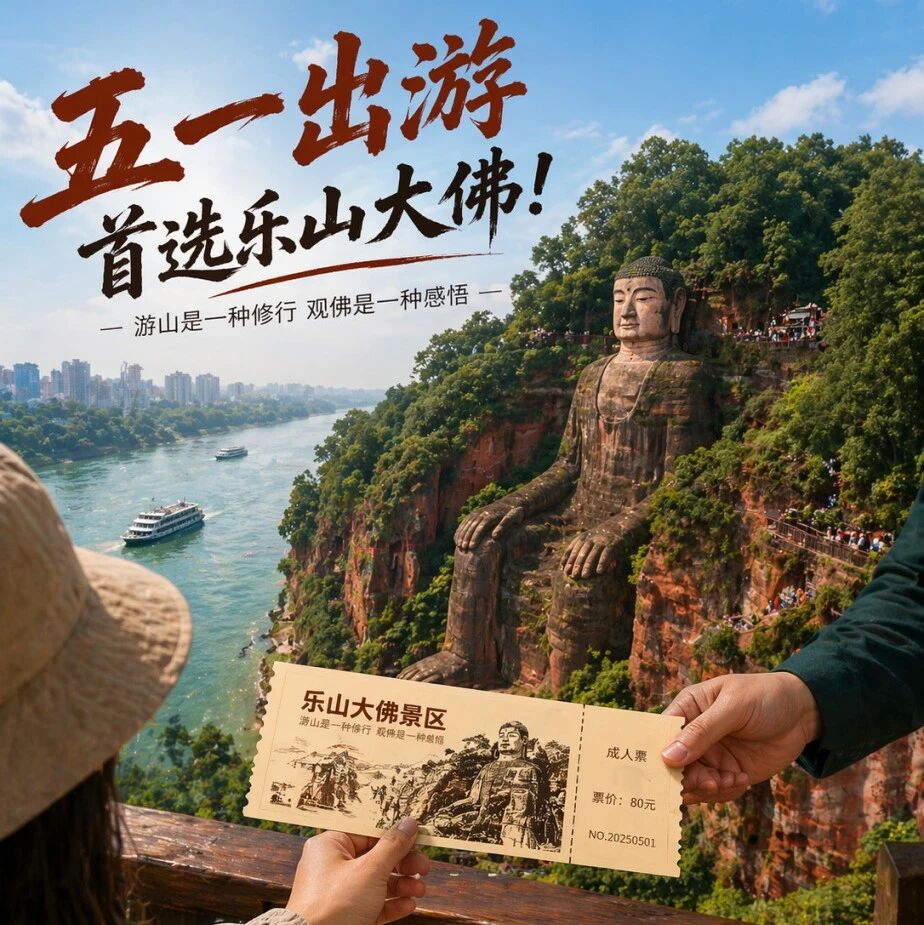 速码!五一游大佛,预约购票一步到位