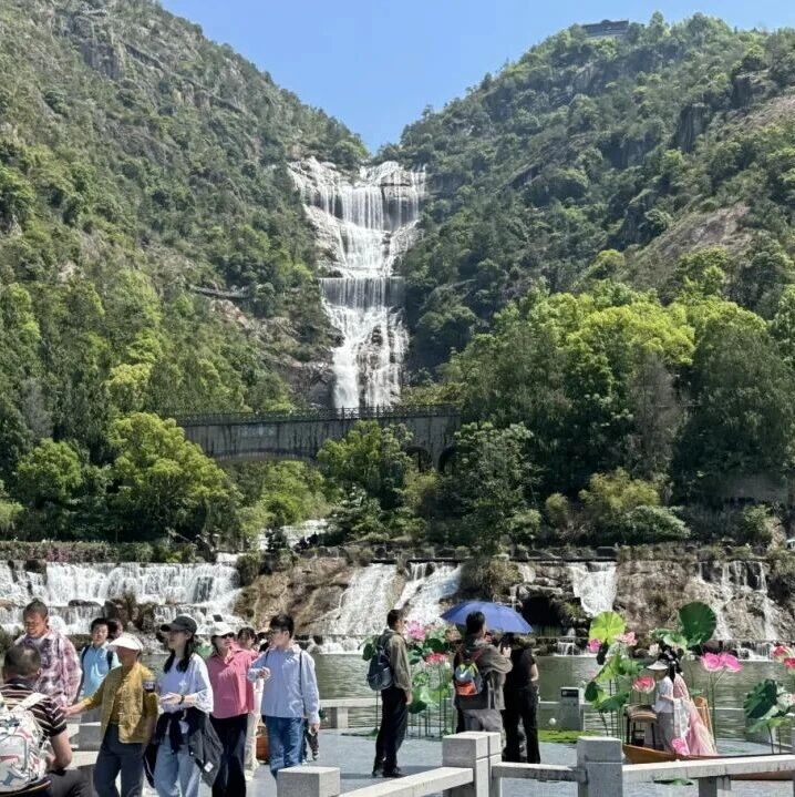 热搜霸榜 服务在线,天台山五一假期完美收官!